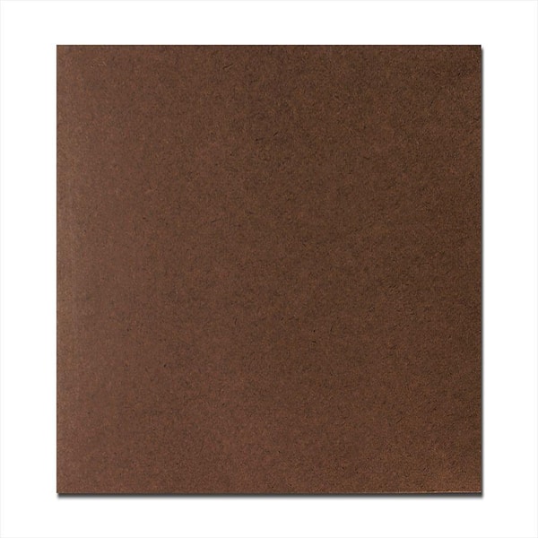 Eucatex Hardboard Tempered Panel (Common: 3/16 in. x 4 ft. x 8 ft.; Actual: 0.155 in. x 47.7 in. x 95.7 in.)