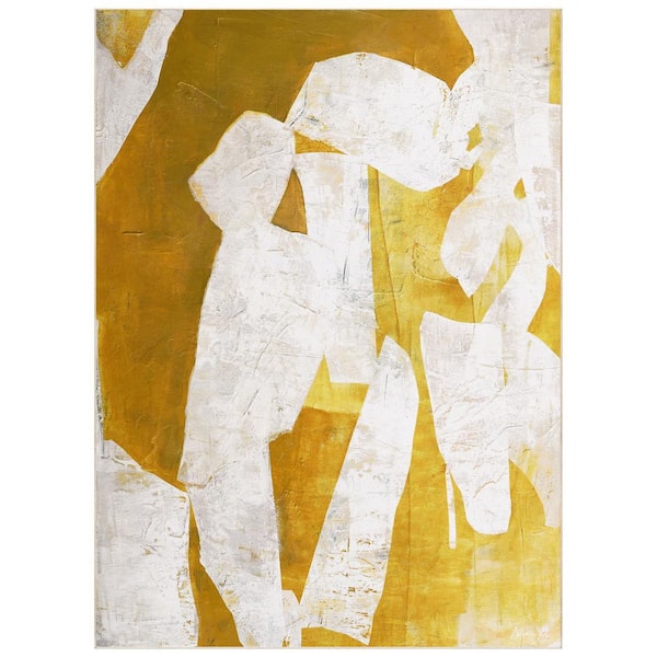 White 8 ft. x 10 ft. Items Washable Abstract Art Area Rug, Power-loomed, Heavenly Softness with Non-Slipping Backing