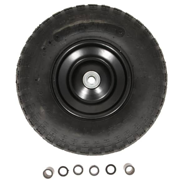 Rhino Pneumatic Wheel For HDPE Wheelbarrow 4.8-8 - TW Wholesale Ltd