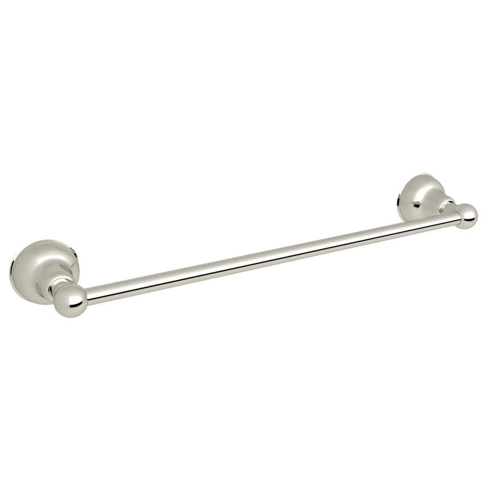 Polished Nickel Rohl Towel Bars Cis1 24pn 64 1000 