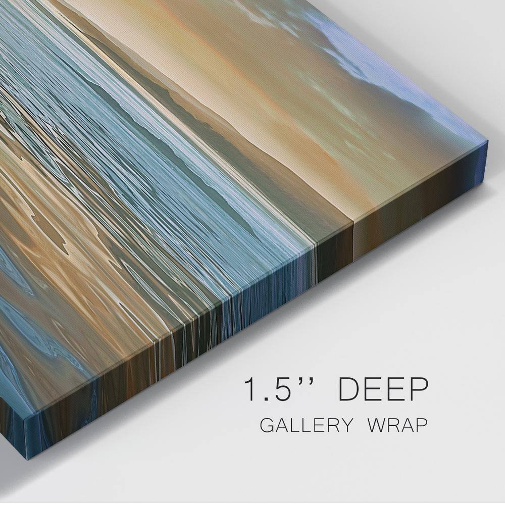 Evening Calm 24" x 36" Multicolor Canvas Scenic Landscape Wall Art