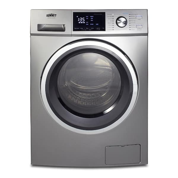 Summit Appliance 24 in. 2.7 cu. ft. Platinum Electric All-in-One Washer Dryer Combo