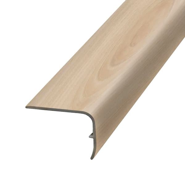 Sea Island 1.32 in. Thick x 1.88 in. Wide x 78.7 in. Length Vinyl Stair Nose Molding