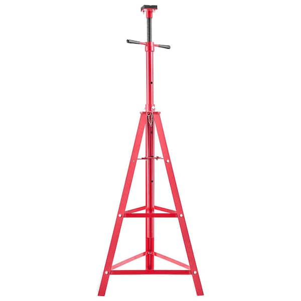 Under Hoist Tripod Stand, 4409 lbs. Capacity, Adjustable High Lift Jack Stand with 4 Height Levels, for Vehicle Support