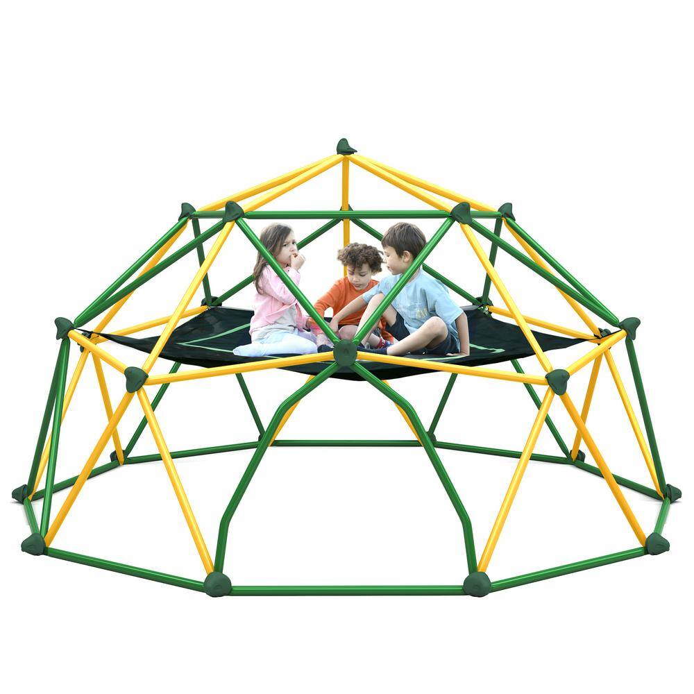13 ft. Geometric Dome Climber Play Center with Hammock, Rust & UV Resistant Steel, 1000 lbs. Capacity Green price history on PriceWatchPro