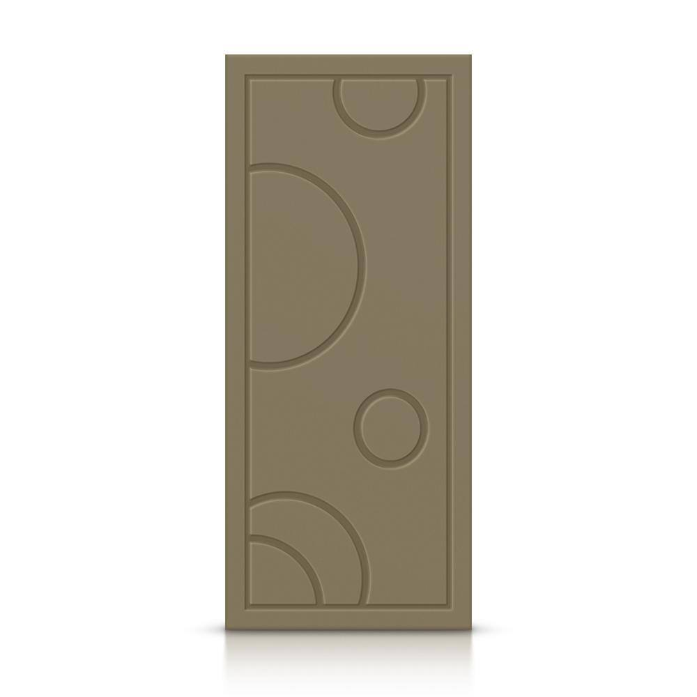 30 in. x 80 in. Hollow Core Olive Green Painted Composite MDF Interior Door Slab price history on PriceWatchPro