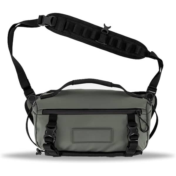 Compact Camera Crossbody Bag and Case for Photographers in Wasatch Green Durable Waterproof Design