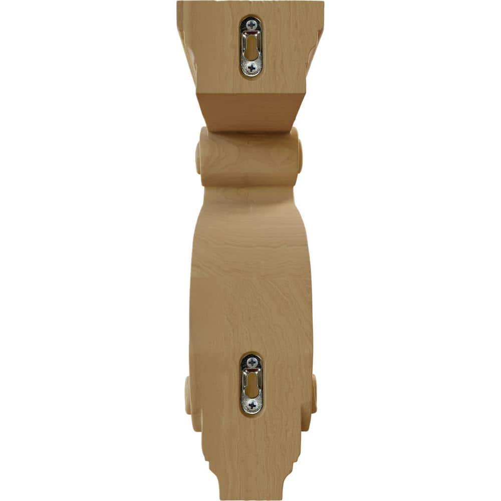 Cherry Hand-Carved Hardwood Decorative Corbel 13"