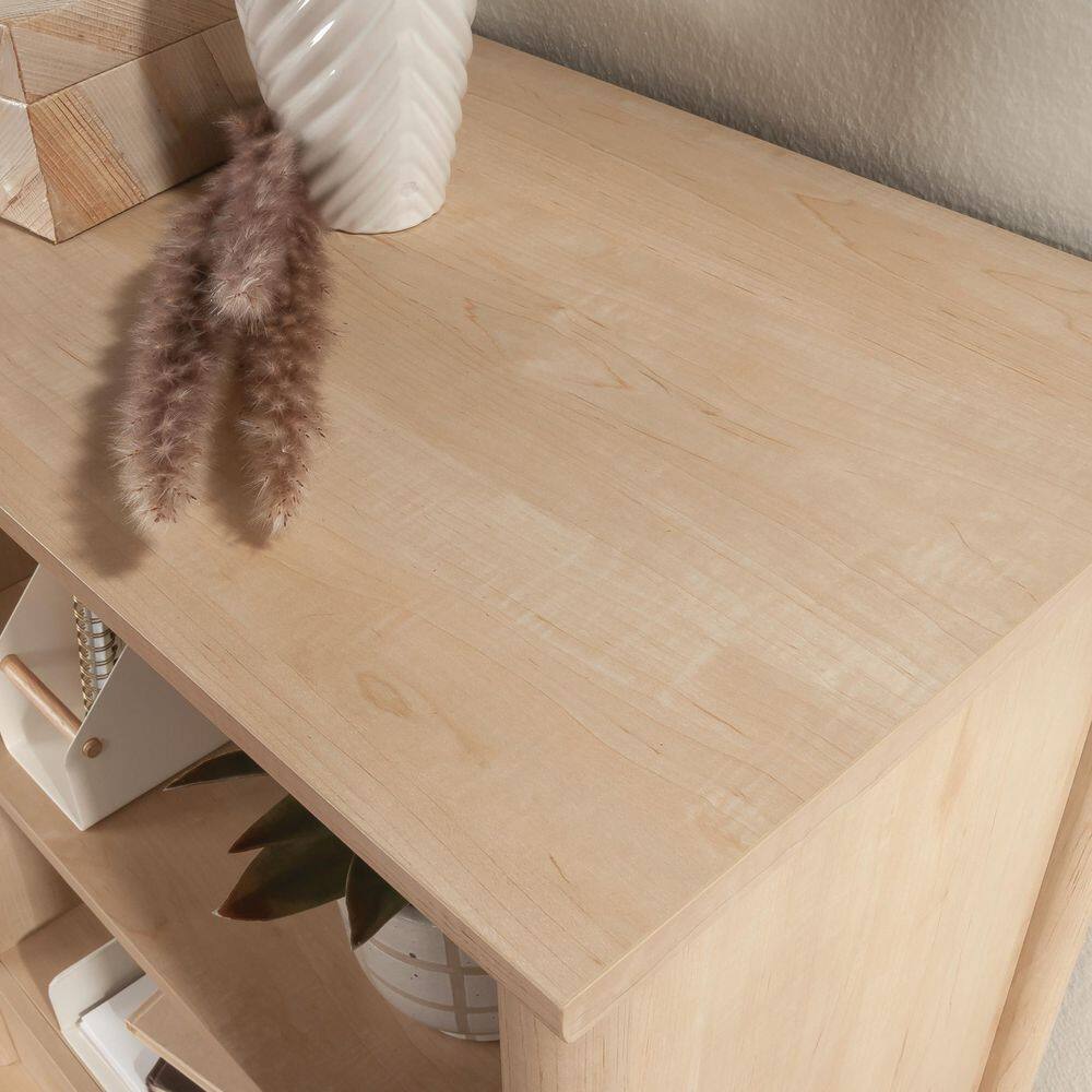 Natural Maple 36" Library Hutch with Adjustable Shelf