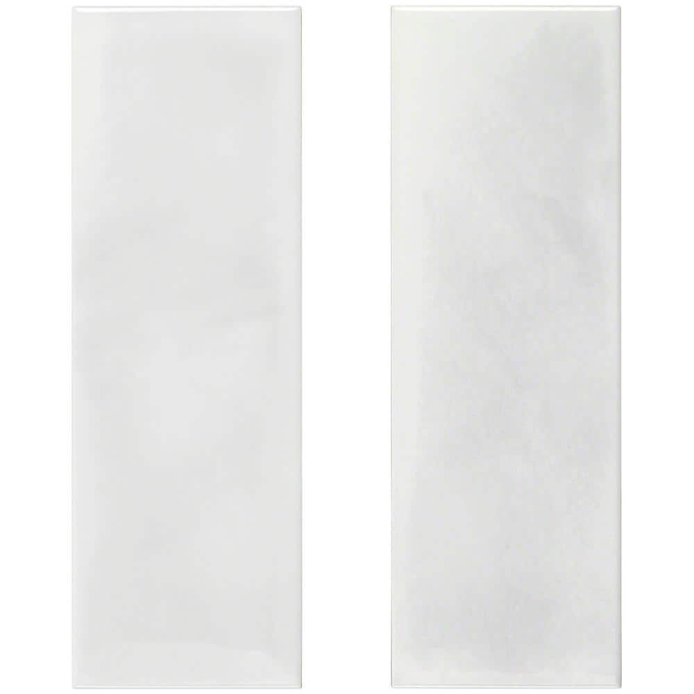 White Glossy Ceramic Subway Tile for Kitchen and Bathroom