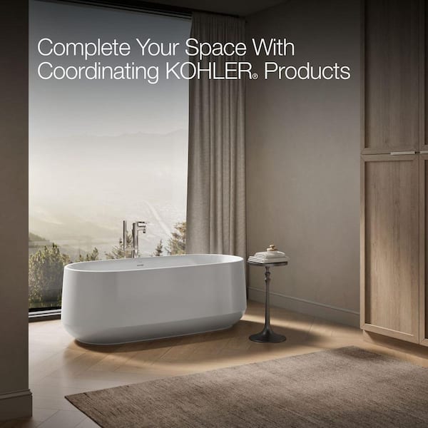 Reviews for KOHLER Ceric 65 in. Resin Freestanding Flatbottom