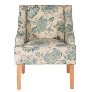 finley swoop arm accent chair