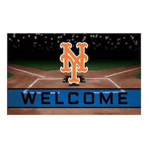 MLB - New York Mets 30 in. x 18 in. Rubber Door Mat