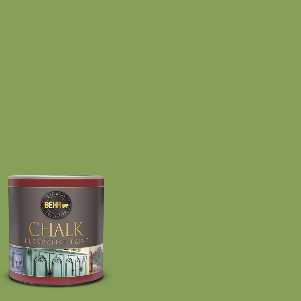 BEHR 1 qt. BCP19 Electric Lime Interior Chalk Decorative Paint713004