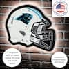 Evergreen Carolina Panthers Helmet 19 in. x 15 in. Plug-in LED Lighted Sign  8LED3804HMT - The Home Depot