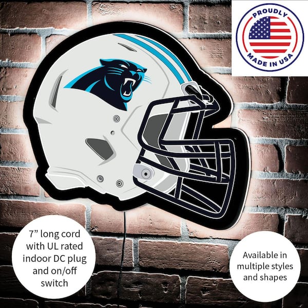 Carolina Panthers LED Wall Helmet