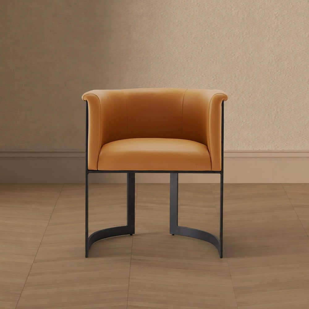 Corso Tan Leatherette Dining Chair