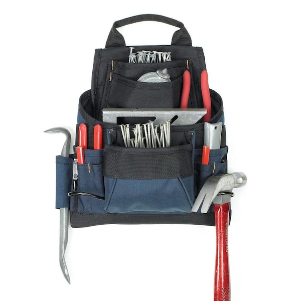 Custom LeatherCraft 2-3/4 in. 11-Pocket Nail & Tool Bag