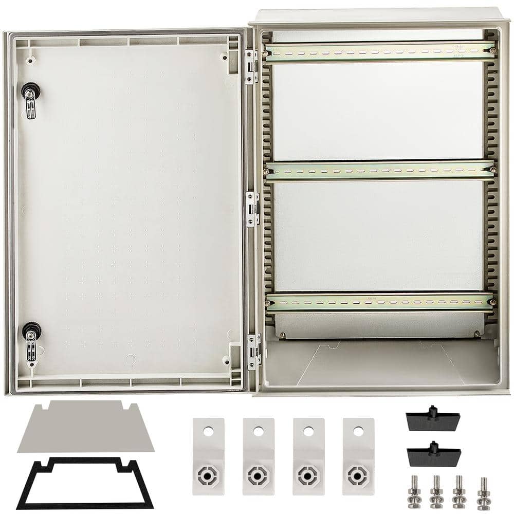 2 cu.ft. Electrical Enclosure Box 24 x 16 x 9 in. NENA 4X Junction Outlet Box Wall Mount Fiberglass with Mounting Plate price history on PriceWatchPro