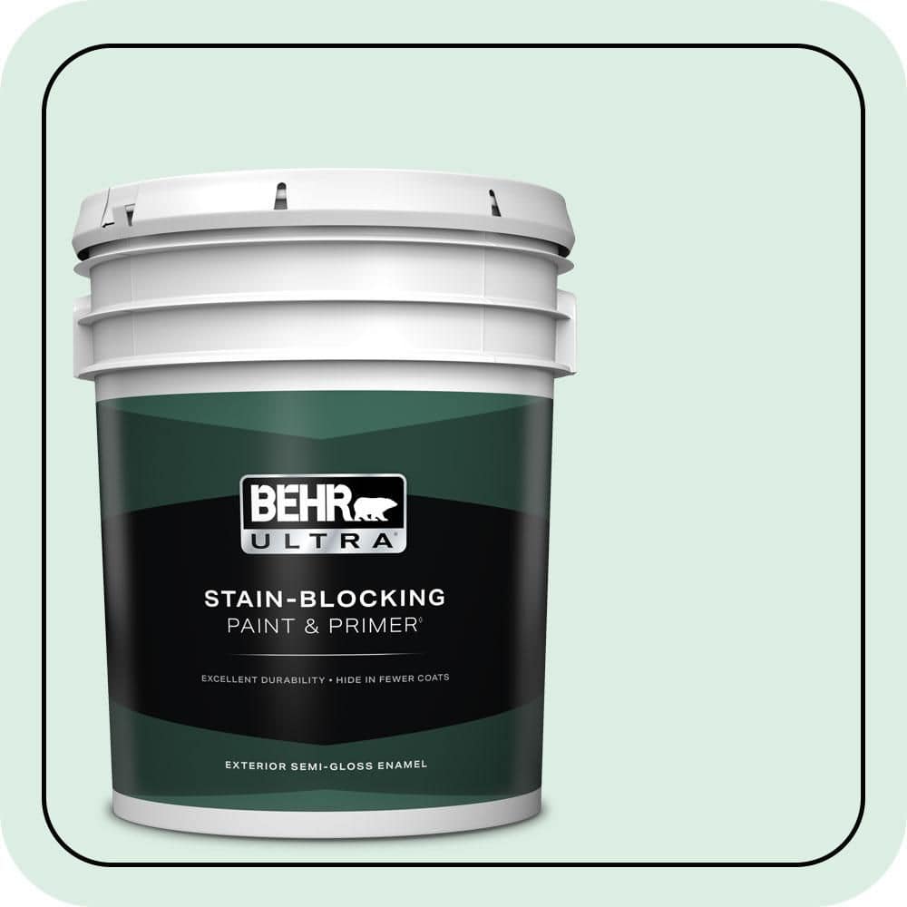 5 gal. #M420-1 Sparkling Brook Semi-Gloss Enamel Exterior Paint & Primer price history on PriceWatchPro