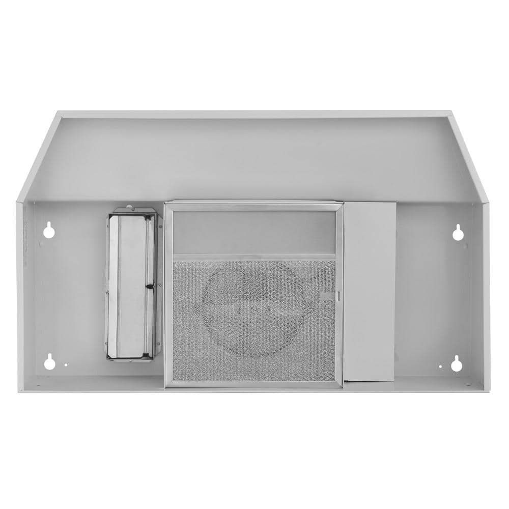Broan-NuTone 36" White Steel Convertible Under Cabinet Range Hood