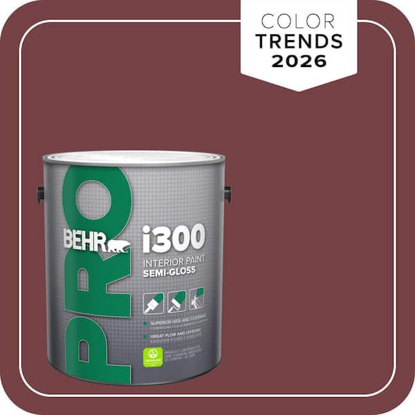 BEHR PRO 1 gal. #MQ1-15 Rumors Semi-Gloss Interior Paint