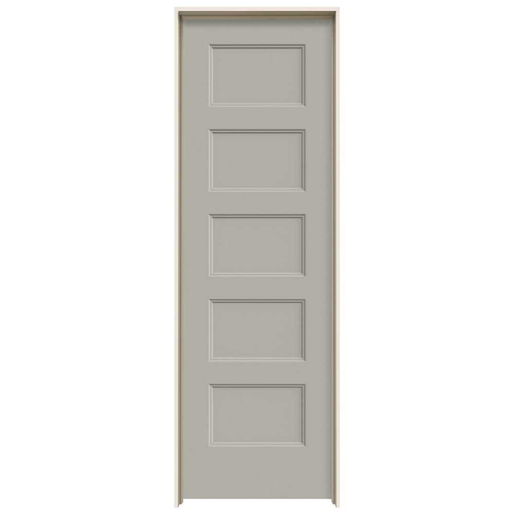 24 in. x 80 in. Conmore French Vanilla Paint Smooth Hollow Core Molded Composite Single Prehung Interior Door price history on PriceWatchPro
