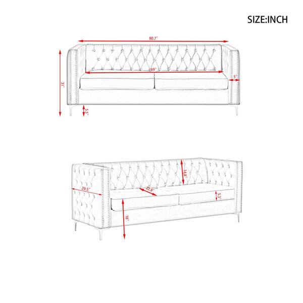 Standard Size Of 3 Seater Sofa In Feet Matttroy