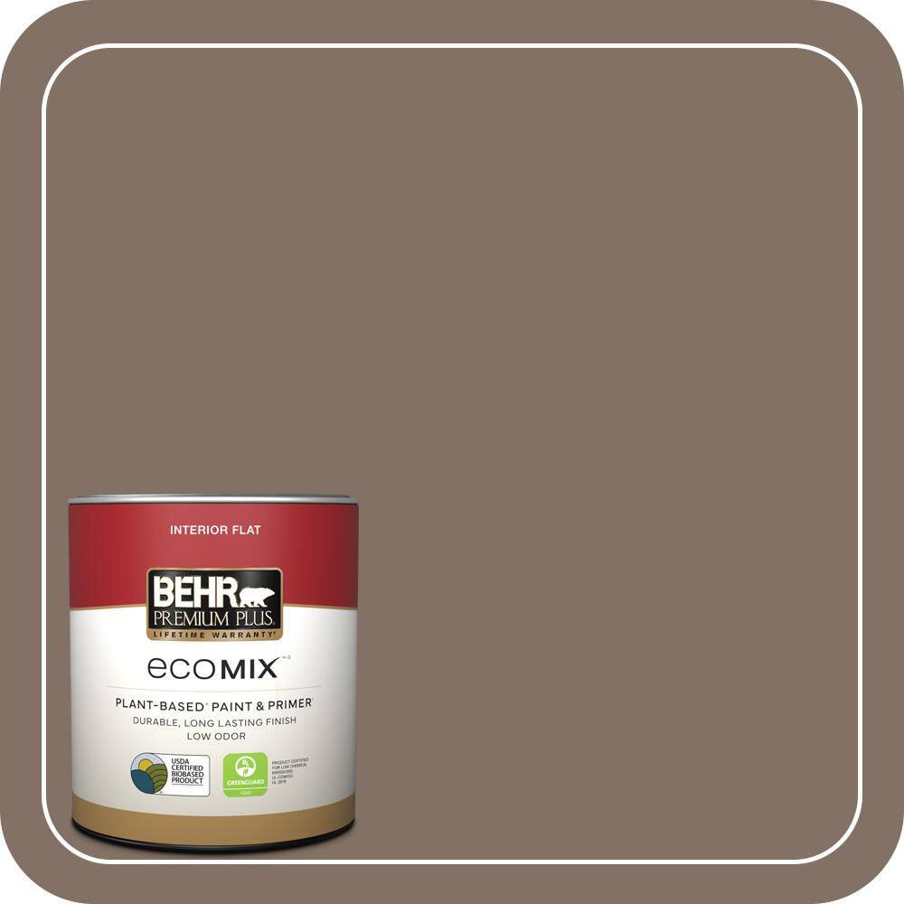 1 qt. #PPU5-17 Cardamom Spice Flat EcoMix Plant-Based Interior Paint & Primer price history on PriceWatchPro