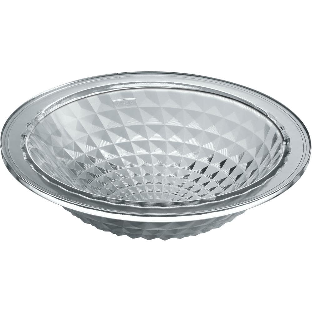 〈COCO〉K-2361 URBAN WORK BOTTOMS KOHLER Kallos 16 in. x 16 in. Undermount Bathroom Sink in Ice