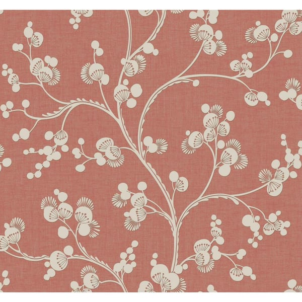 York Wallcoverings 60.75 sq. ft. Lady Slipper Wallpaper