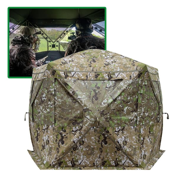Barronett Blinds Hi-Five Crater Thrive See Through Hunting Blind
