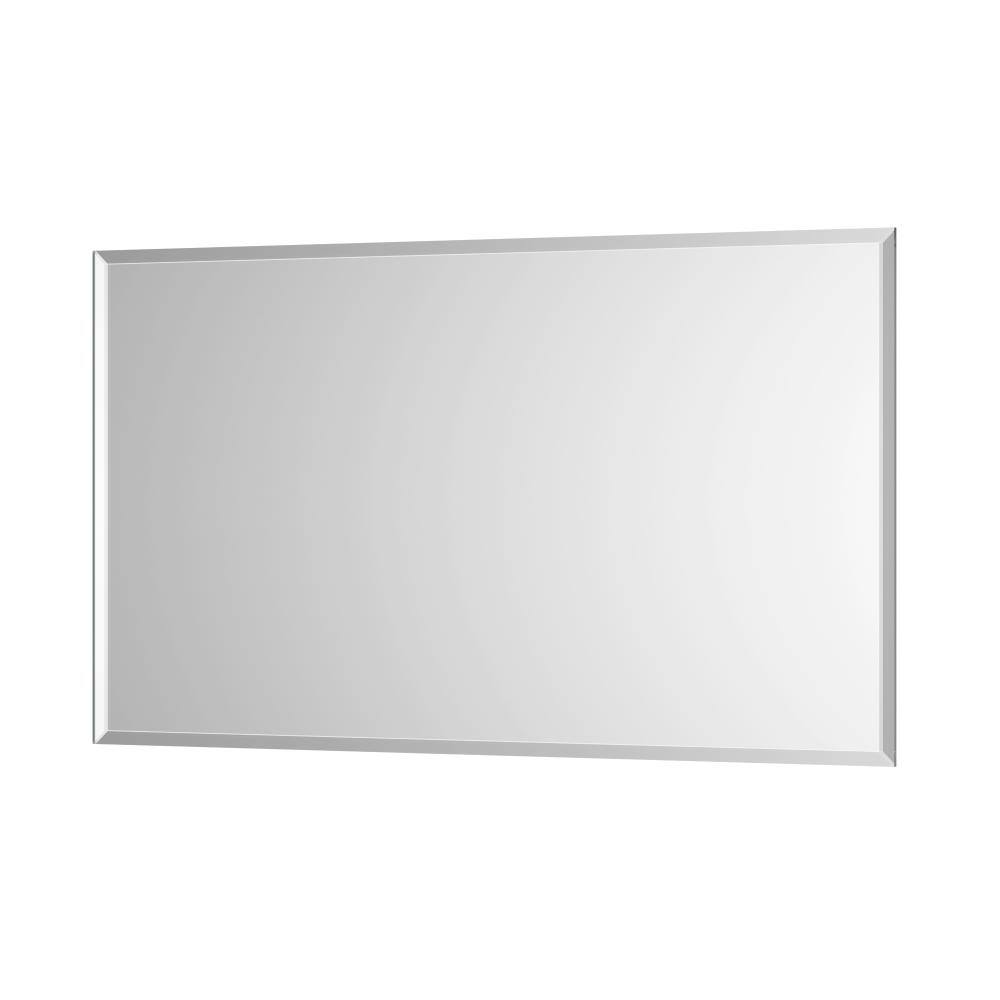 60 in. W x 36 in. H Rectangular Beveled Frameless Wall Mount Decorative Bathroom Mirrors price history on PriceWatchPro