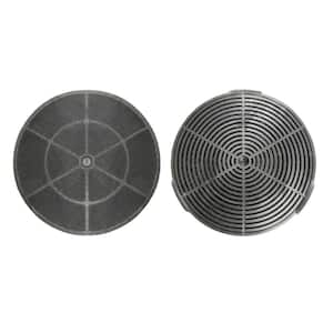 Winflo Carbon/Charcoal Filters (set of 2) for Ductless/Ventless Option for select Winflo Range Hoods