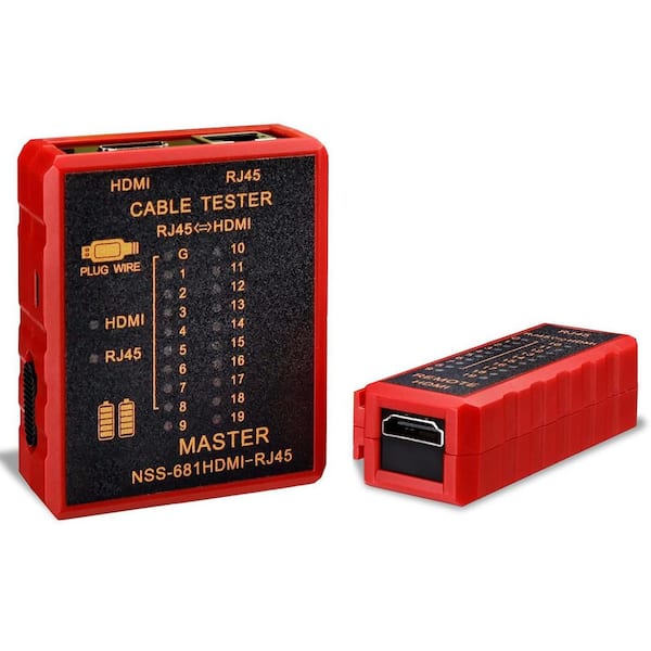 Lukyamzn Portable HDMI and Network Cable Tester with Multi-Function Capabilities