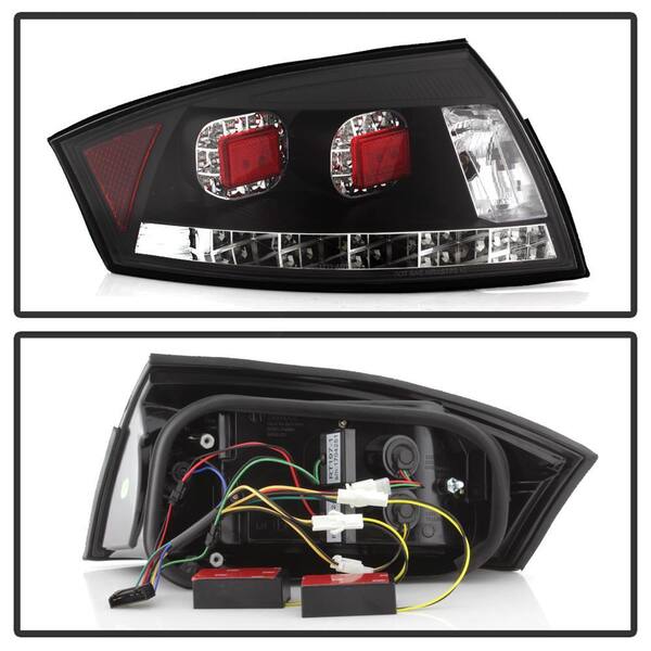 Spyder Auto Audi TT 00-06 LED Tail Lights - Black 5000422 - The