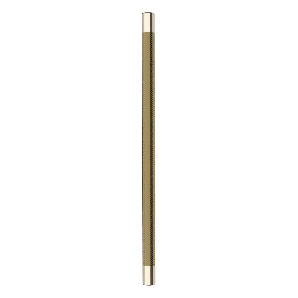 Polished Nickel and Golden Champagne Bar Cabinet Pull