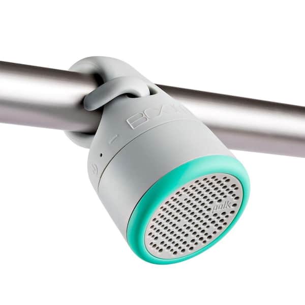 Polk Audio Swimmer Jr. Waterproof Bluetooth Speaker - Gray/Mint
