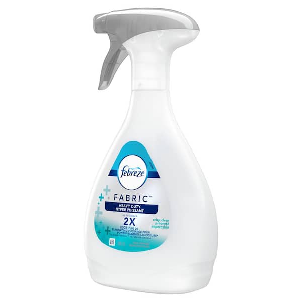 Febreze 27 oz. Crisp Clean Heavy-Duty Odor Eliminating Fabric Freshener (4-Pack)