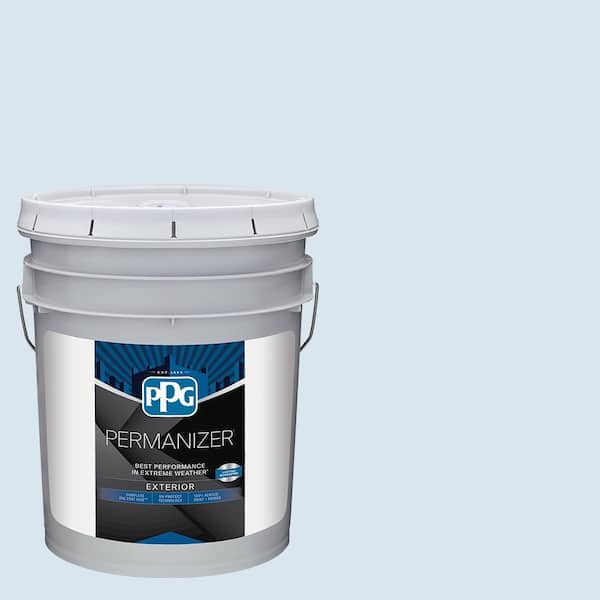 PERMANIZER 5 gal. PPG1241-1 First Light Flat Exterior Paint