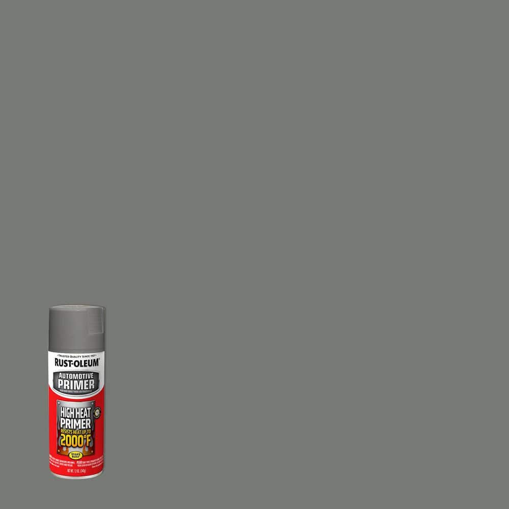 R i n♡ Rust-Oleum Automotive 12 oz. High Heat Gray Primer Spray 249340