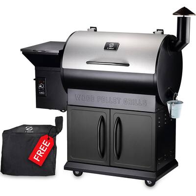 Lifesmart LifePro SCSP1500LP 1500 Sq. Inch Barrel Precision Wood Pellet  Smoker Grill - Black Stainless Steel in the Pellet Grills department at