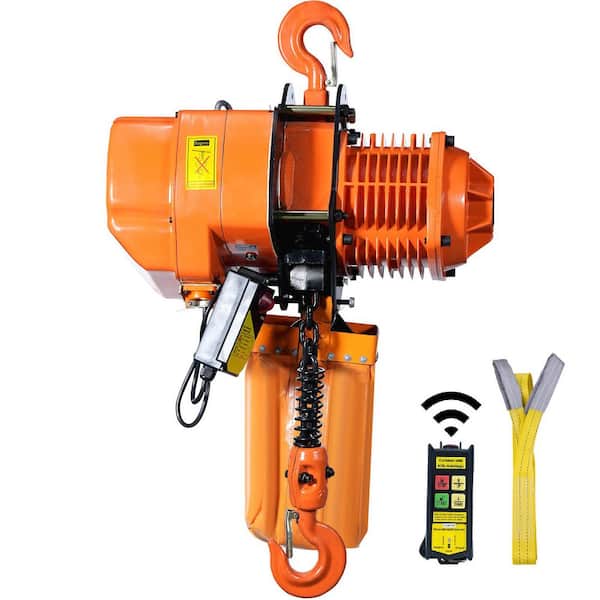 SKYSHALO 2 Ton Wireless Electric Chain Hoist, 4400 LBS. Capacity with 20 FT. Lifting Height, Three Phase Overhead Crane