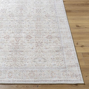 Our PNW Home Spokane Light Gray Traditional 5 ft. x 7 ft. Indoor Area Rug