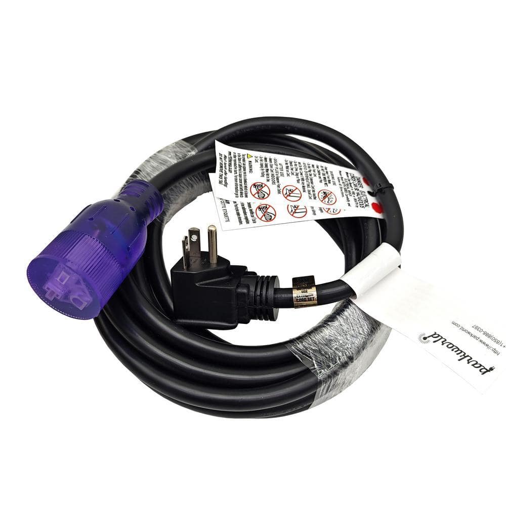 parkworld 16 ft. 12/3 20 Amp 250-Volt 3-Prong Indoor/Outdoor NEMA