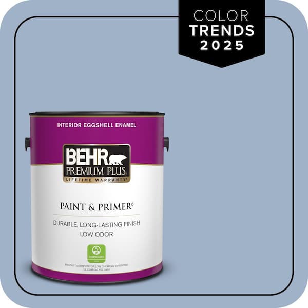 BEHR PREMIUM PLUS 1 gal. #S530-3 Aerial View Eggshell Enamel Low Odor Interior Paint & Primer