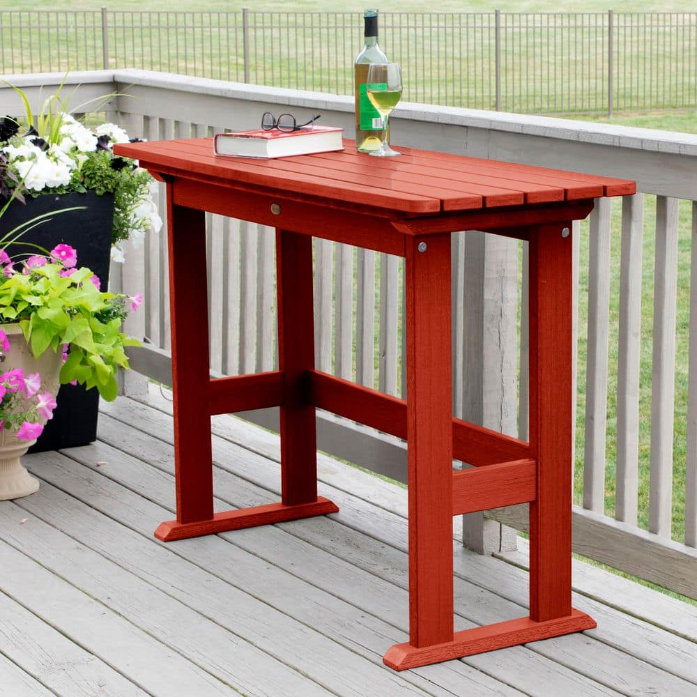 Lehigh Recycled Plastic Outdoor Counter Height Table Balcony Table price history on PriceWatchPro