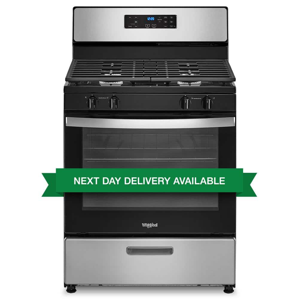30 in. 4 Burner Freestanding Gas Range in Stainless Steel price history on PriceWatchPro