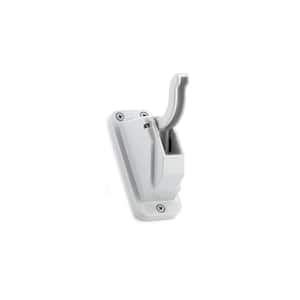 3-3/4 in. (95 mm) Light Grey Auto-Release Wall Mount Safety Hook