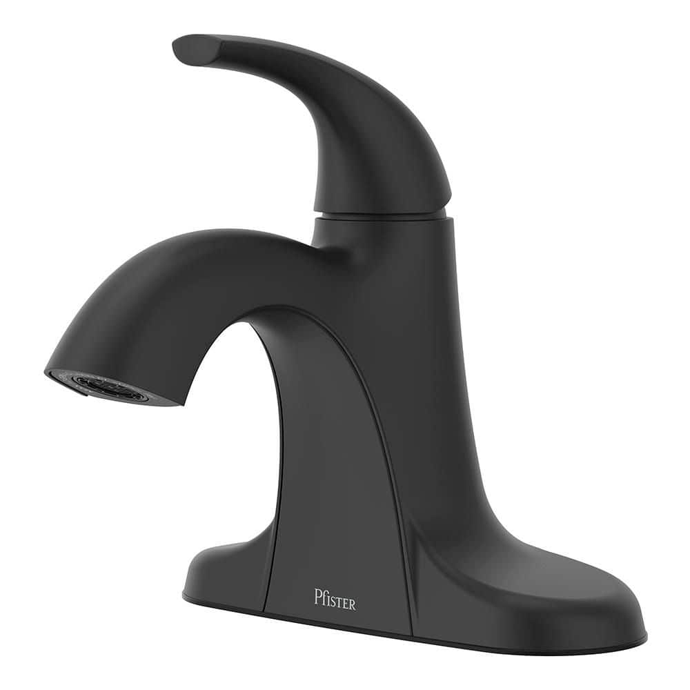 Framework Series Single Handle Single Hole Bathroom Sink Faucet in. Matte Black price history on PriceWatchPro